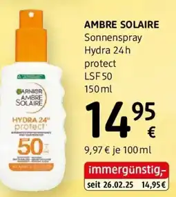 dm Ambre solaire Angebot