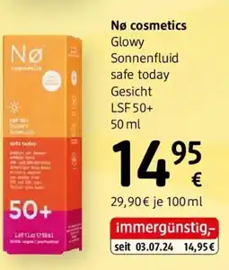 dm Nø cosmetics Angebot