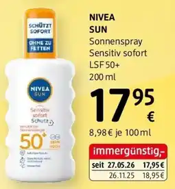 dm Nivea sun Angebot