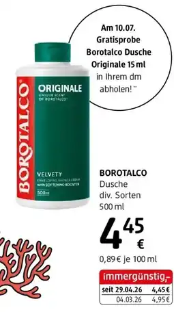 dm Borotalco Angebot