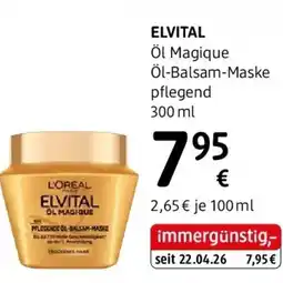 dm Elvital Angebot