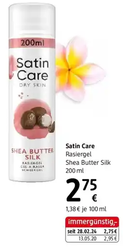 dm Satin Care Angebot