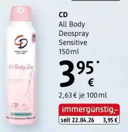 dm CD Angebot
