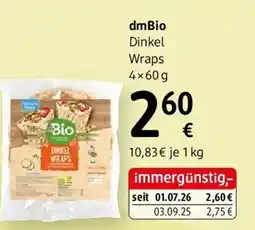 dm dmBio Angebot