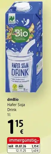 dm dmBio Angebot