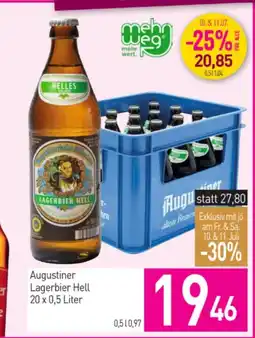 Sutterlüty Augustiner Lagerbier Hell Angebot