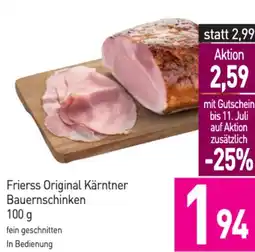 Sutterlüty Frierss original kärntner bauernschinken Angebot