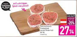 Sutterlüty Österreichisches cowboysteak aus der rinder huft Angebot