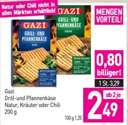 Sutterlüty Gazi grill-und pfannenkäse natur, kräuter oder chili Angebot