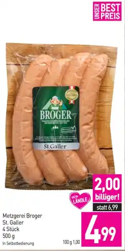 Sutterlüty Metzgerei broger st. galler Angebot