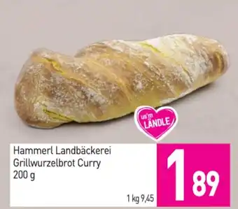 Sutterlüty Hammerl landbäckerei grillwurzelbrot curry Angebot