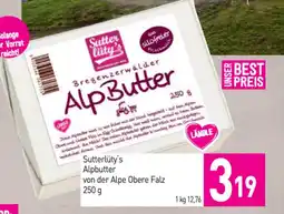 Sutterlüty Sutterlüty's alpbutter von der alpe obere falz Angebot