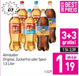 Sutterlüty Almdudler original, zuckerfrei oder spezi Angebot