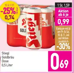 Sutterlüty Stiegl goldbräu dose Angebot