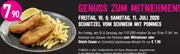 Sutterlüty Schnitzel vom schwein mit pommes Angebot
