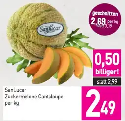 Sutterlüty Sanlucar zuckermelone cantaloupe Angebot