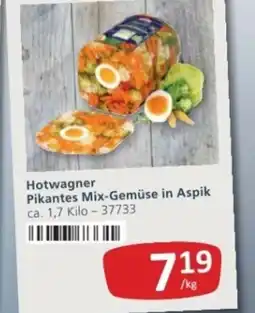 Kastner Hotwagner pikantes mix-gemüse in aspik Angebot