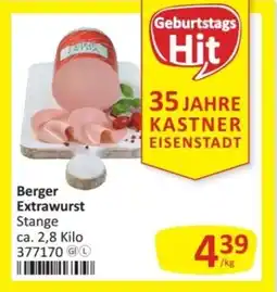 Kastner Berger extrawurst Angebot