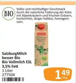 Kastner Salzburg milch besser bio bio vollmilch esl 3,5% fett Angebot