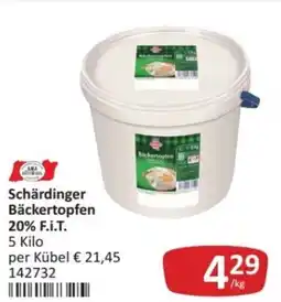 Kastner Schärdinger bäckertopfen per kübel € 21,45 Angebot
