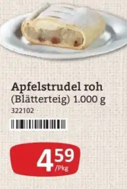 Kastner Apfelstrudel roh blätterteig Angebot