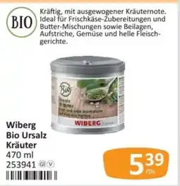 Kastner Wiberg bio ursalz kräuter Angebot
