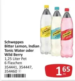 Kastner Schweppes bitter lemon, indian tonic water oder wild berry Angebot