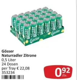 Kastner Gösser Naturradler Zitrone Angebot