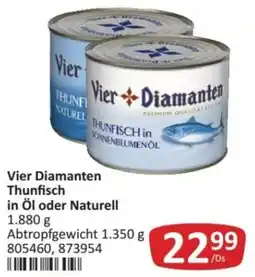 Kastner Vier diamanten thunfisch in öl oder naturell Angebot
