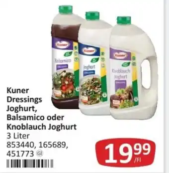 Kastner Kuner dressings joghurt, balsamico oder knoblauch joghurt Angebot
