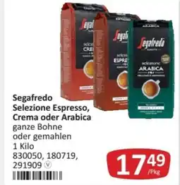 Kastner Segafredo selezione espresso, crema oder arabica Angebot