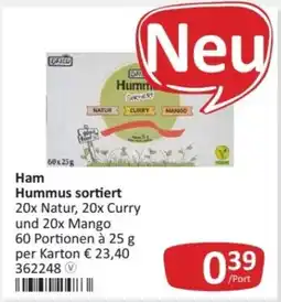Kastner Ham Hummus sortiert Angebot