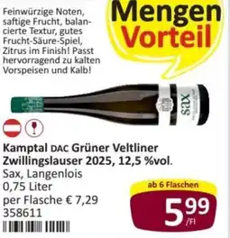 Kastner Kamptal dac grüner veltliner zwillingslauser 2025, 12,5%vol. Angebot