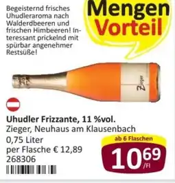 Kastner Uhudler Frizzante, 11 %vol. Angebot