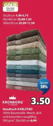 JYSK Handtuch KARLSTAD Angebot