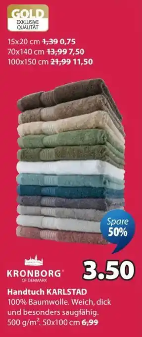 JYSK Handtuch KARLSTAD Angebot