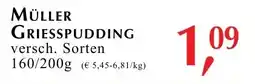 Winkler Markt Müller Griesspudding Angebot