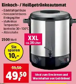 Thomas Philipps Einkoch-/Heißgetränkeautomat Angebot