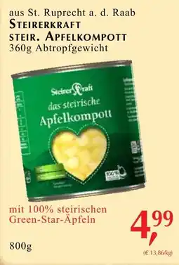 Winkler Markt Steirerkraft das steirische Apfelkompott Angebot