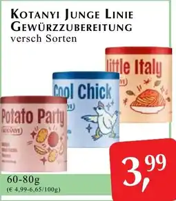 Winkler Markt Kotanyi Junge Linie Gewürzzubereitung Angebot