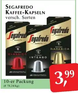 Winkler Markt Segafredo Kaffee-Kapseln Angebot