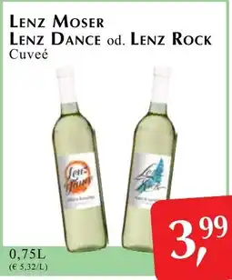 Winkler Markt Lenz Moser Lenz Dance od. Lenz Rock Cuveé Angebot