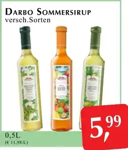 Winkler Markt Darbo Sommersirup Angebot