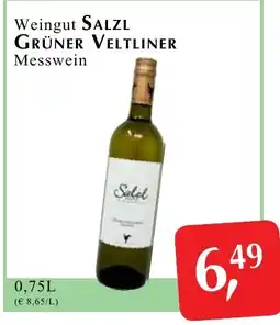 Winkler Markt Weingut Salzl Grüner Veltliner Messwein Angebot