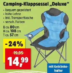 Thomas Philipps Camping-Klappsessel Deluxe Angebot