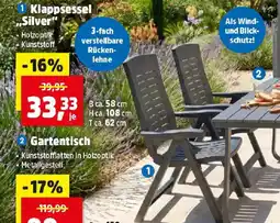 Thomas Philipps Klappsessel silver Angebot