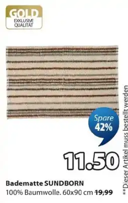 JYSK Badematte SUNDBORN Angebot
