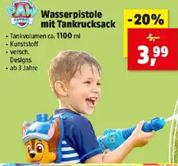 Thomas Philipps Wasserpistole mit Tankrucksack Angebot