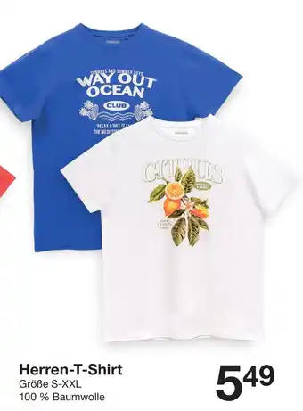 Zeeman Herren-T-Shirt ZEEMAN Angebot