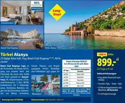 Lidl Reisen Türkei alanya Angebot